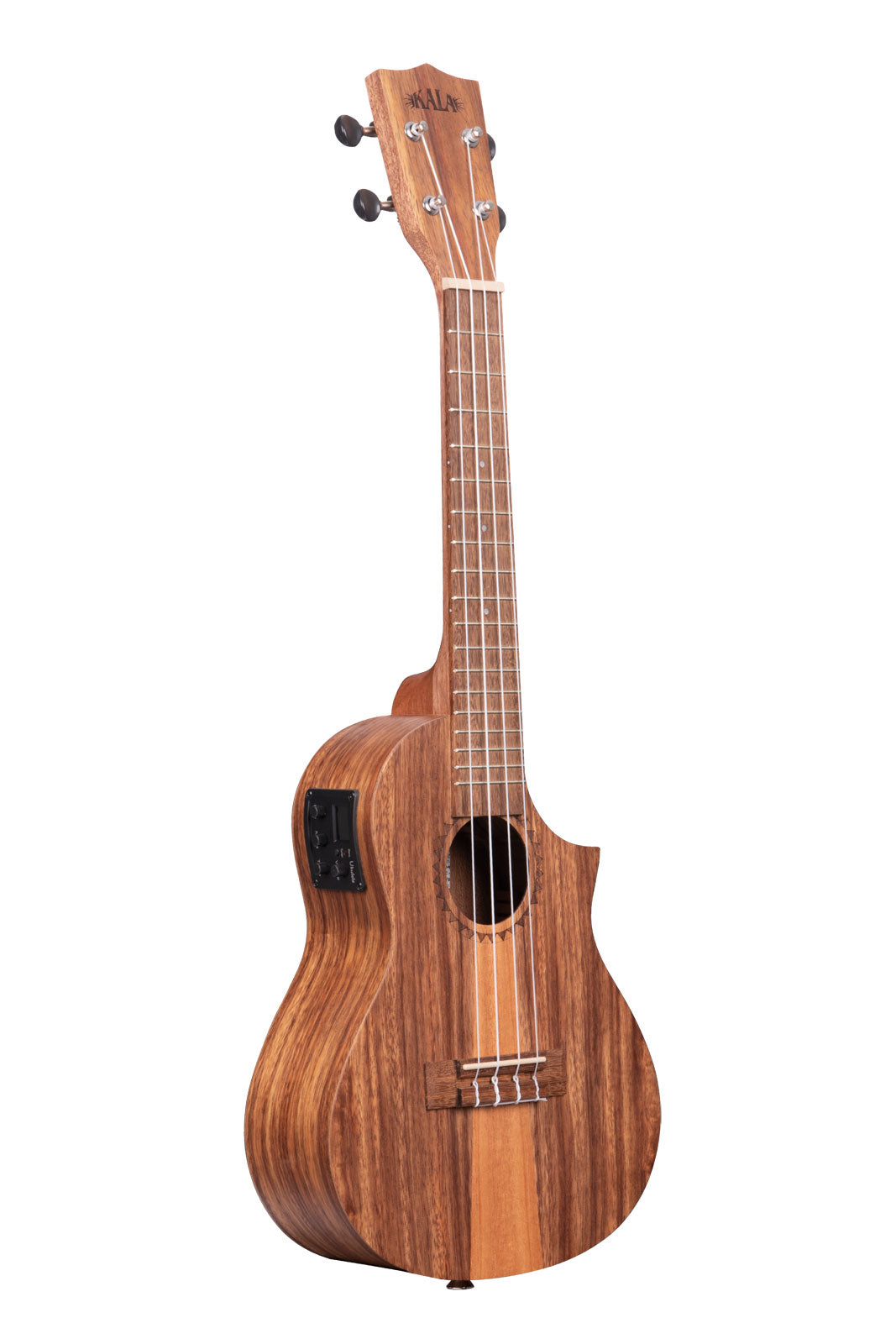 Teak Tri-Top Concert With Cutaway Eq