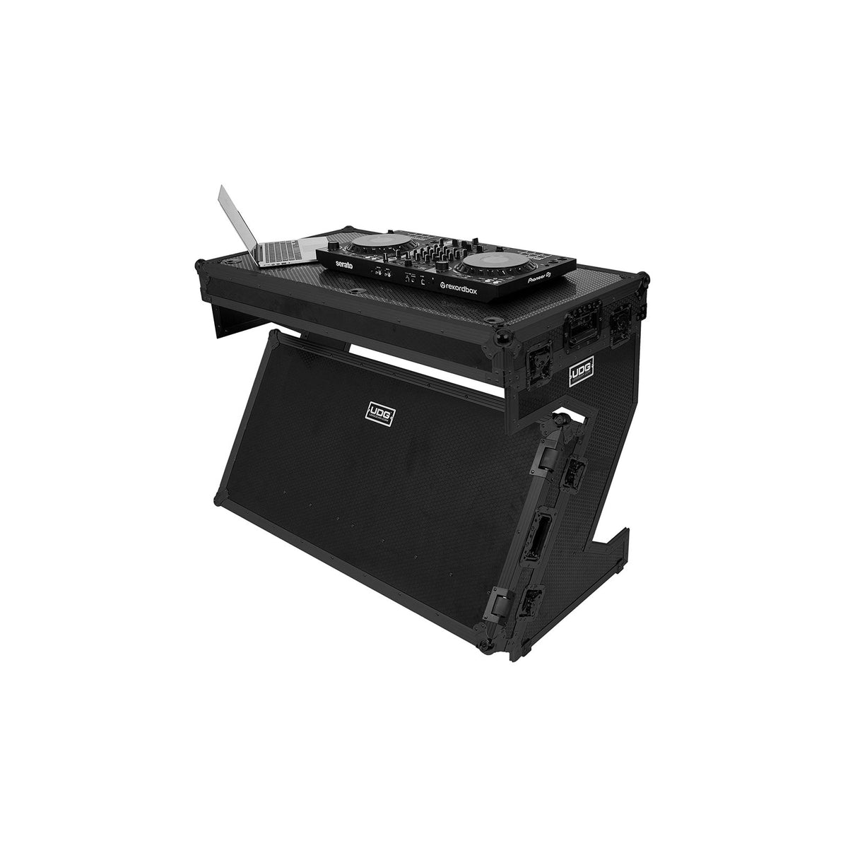Flight Case Table DJ Z Black - Flight Case Table DJ Z Black