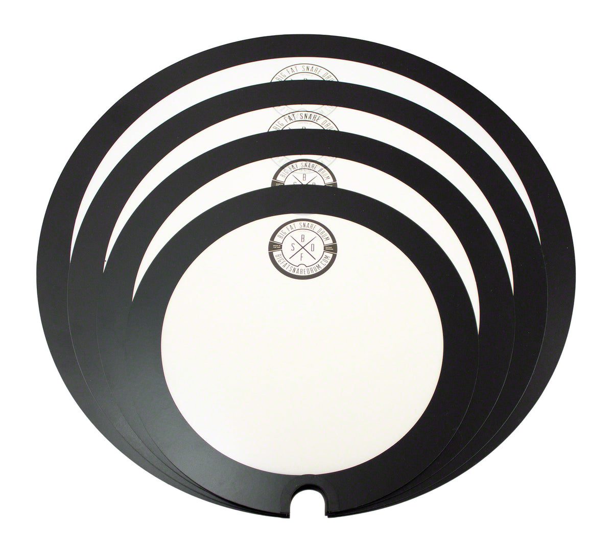 Big Fat Snare Drum Studio Pack BFSD 10" 12" 14" 16"