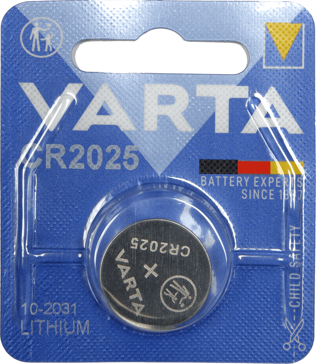 Pile Lithium CR2025 (blister D'une Pile)