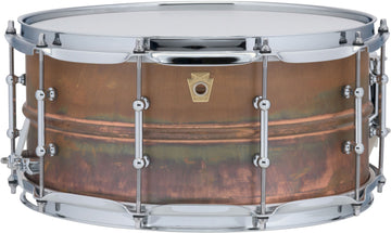 Lc663T - 14 X 6.5" Copper Phonic Raw - Tube Lugs