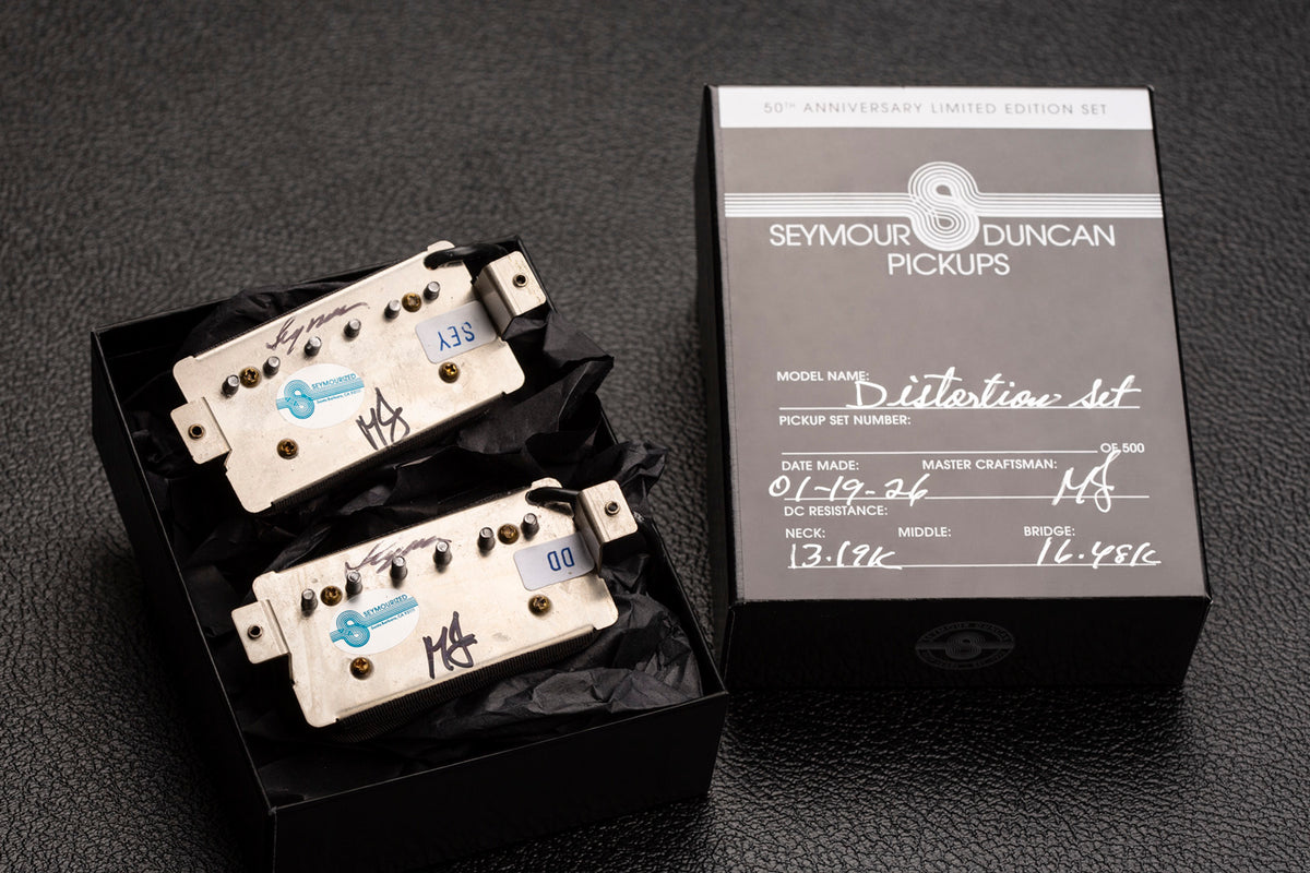 Duncan Distortion Set édition limitée 50ème anniversaire, zebra
