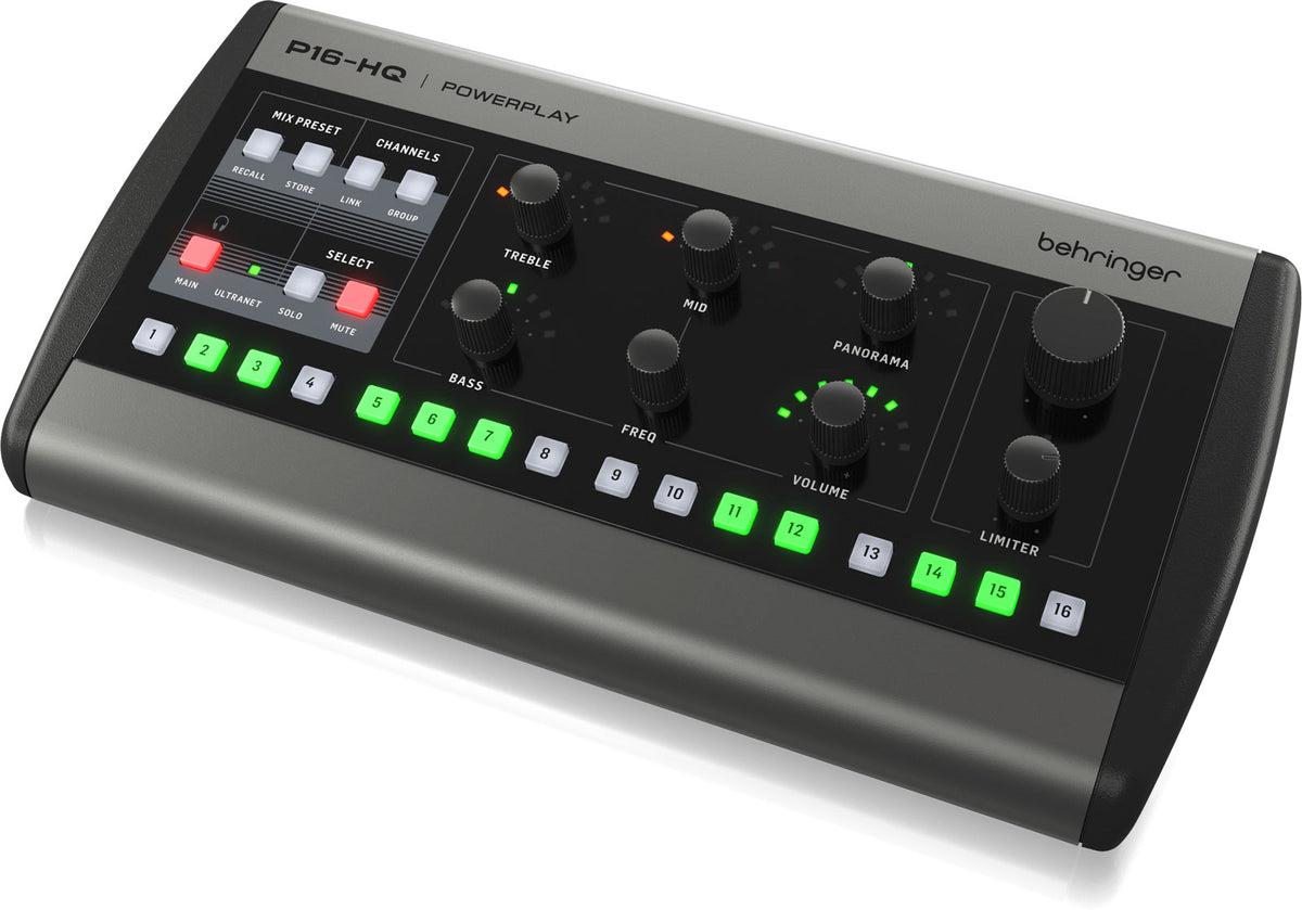 P16-HQ - Monitoring Mixer 16 Cannaux