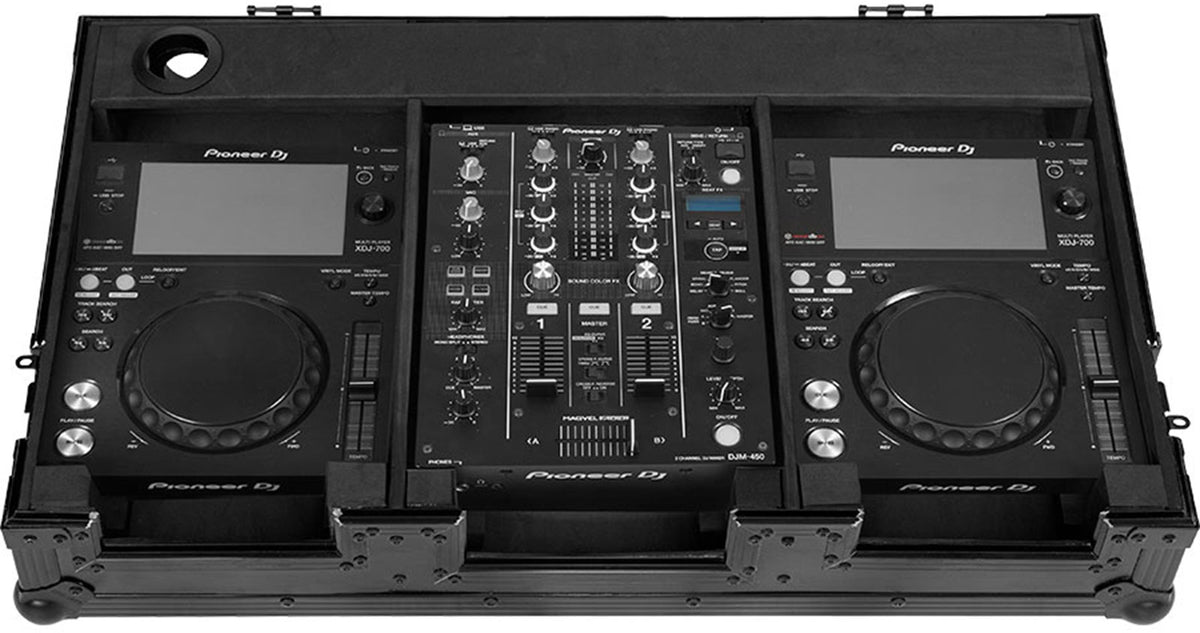 Flight Régie 10'' XDJ700 et DJM450 Black
