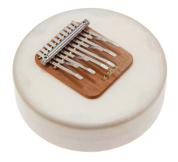 Moon Kalimba Peau Naturelle 10 Lames Do Penta