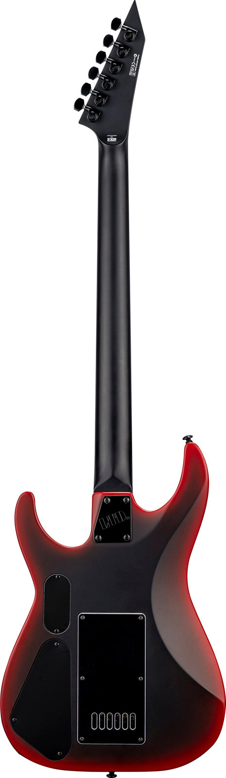 M-6 Evertune Black Metal Black Red Burst Satin