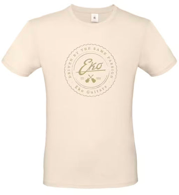 "S" T-Shirt Logo Eko - Blanc Crème