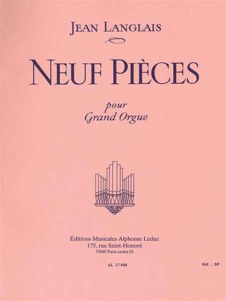 9 Pieces pour Grand Orgue