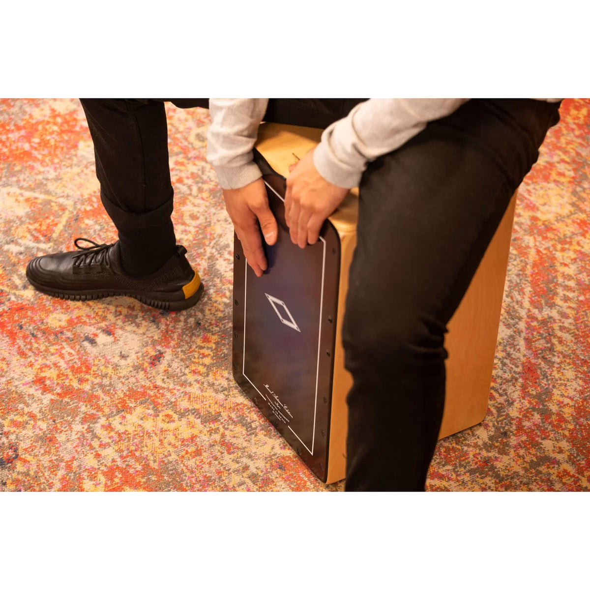 AETLBF - Cajon Artisan Tango Blue Fade