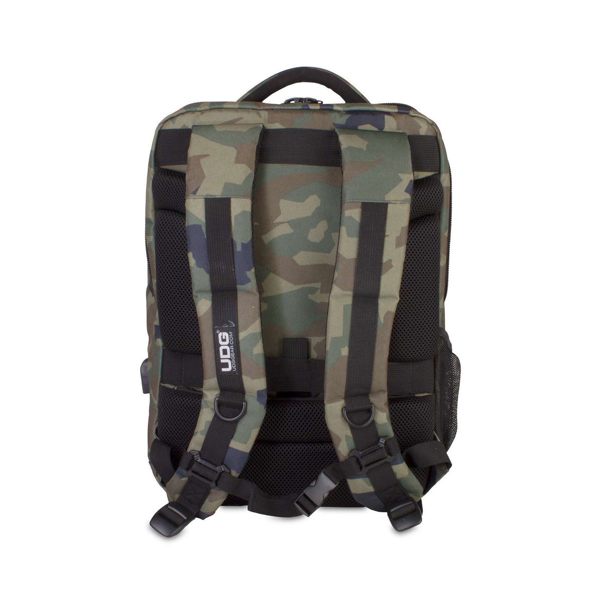 U 9108 BC-or - Ultimate Backpack Slim Black Camo Orange Inside