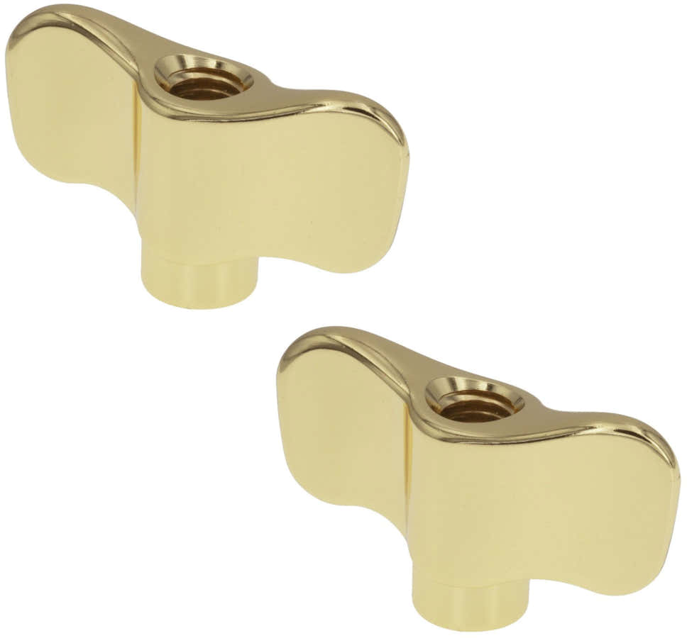 WN8-4 - Papillon Cymbale M8 (x2) - Brass