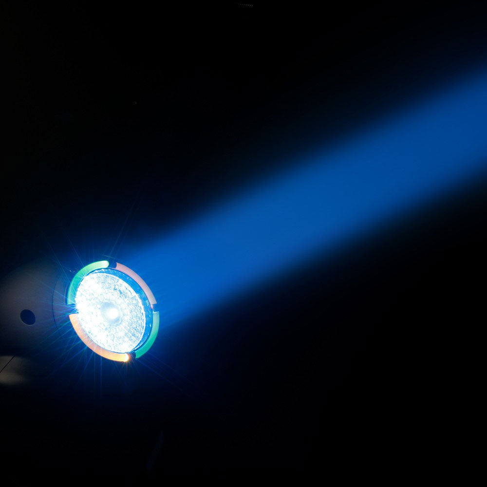 Movo Beam Z 100 - Projecteur Asservi Avec Couronne De Led Rotation Illimite Et