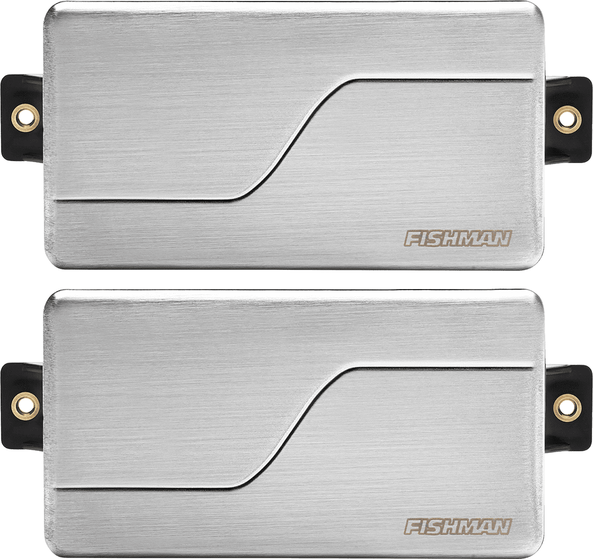 Set micros Actifs - Inox brossé - 6 cordes