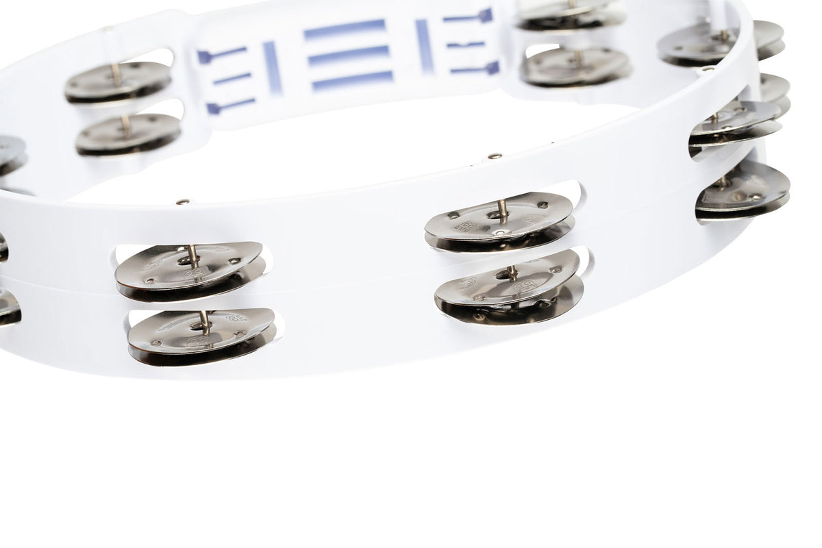 Tambourin Abs Blanc 25CM 1R Cymb