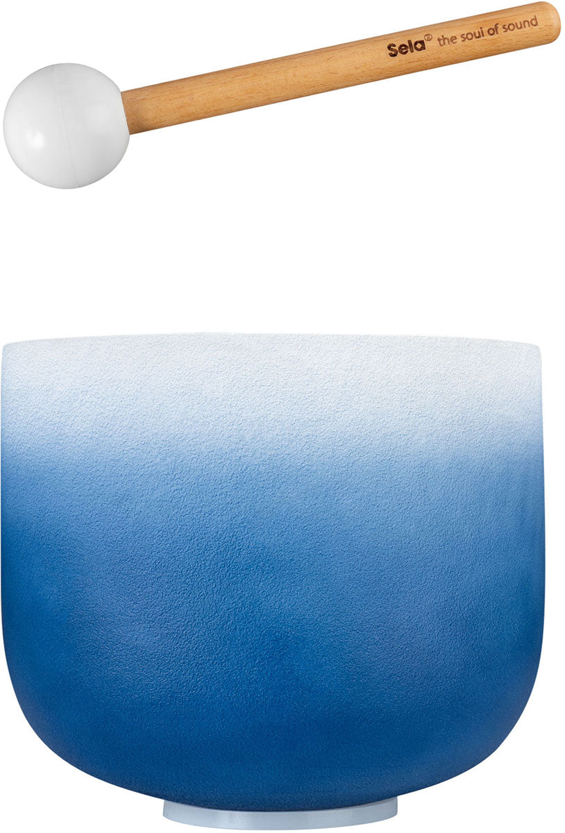 Crystal Singing Bowl Chakra 9" - Indigo Third Eye A (432 Hz)