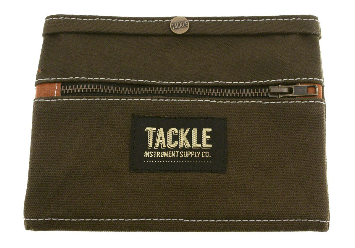 TACKLE Instruments Pochette En Toile Cirée - Vert
