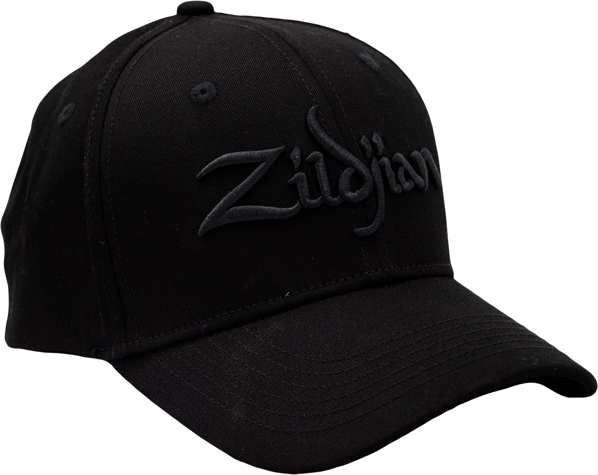 "S/M" Casquette Noire "Stretch Fit"