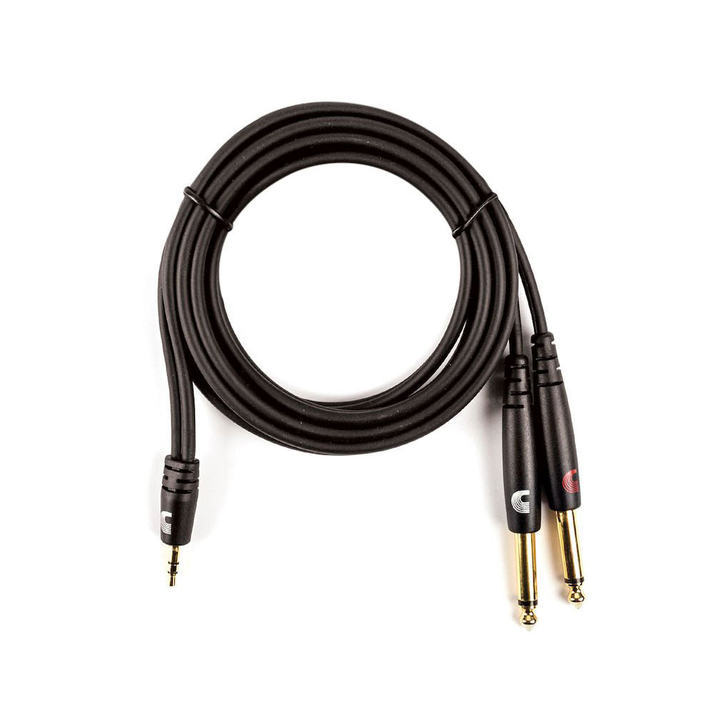 Custom Series 1/8 To Dual 1/4 Audio Cables