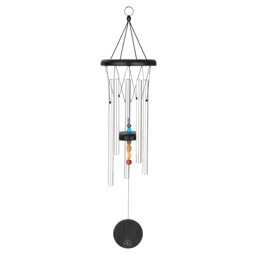 Chimes Sonic Energy Chakra 25" Argent