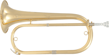 Bugle naturel Dib - Laiton Verni - Avec Gigbag