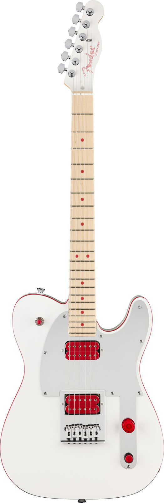 Telecaster John 5 Ghost, White