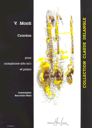 Monti Vittorio - Czardas - Saxophone Mib Piano