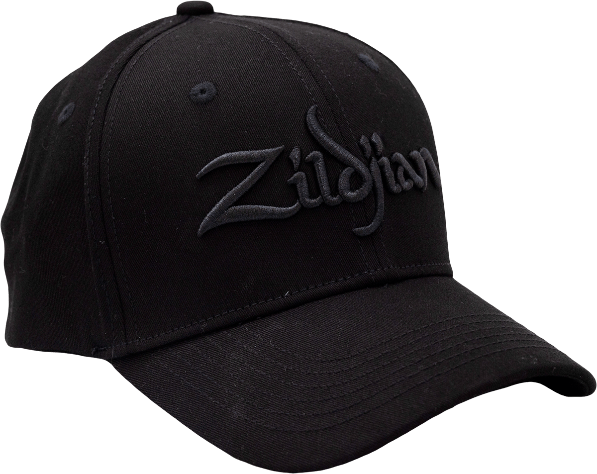 "M/L" Casquette Noire "Stretch Fit"