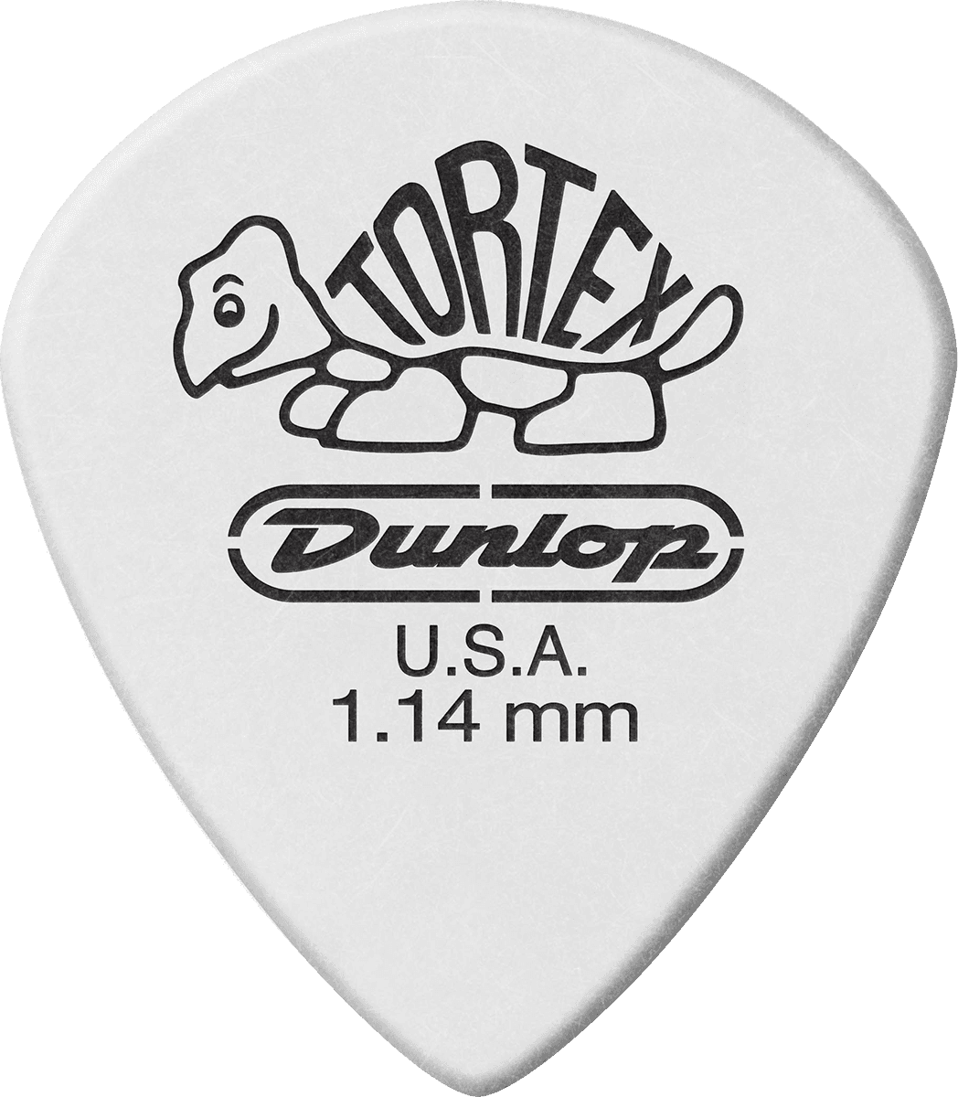 12 x 1,14mm Tortex White Jazz III