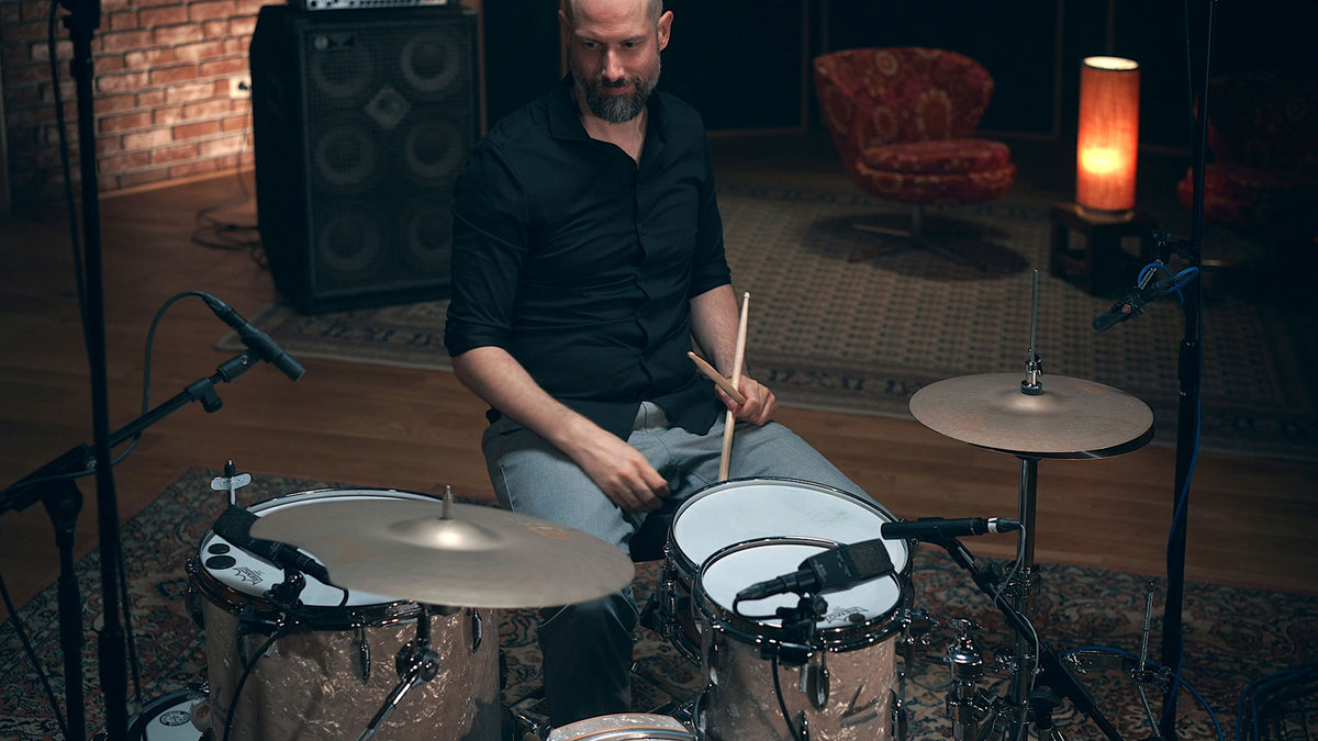 B18QSR - Byzance Vintage Quick Sand Ride 18" - Signature Benny Greb