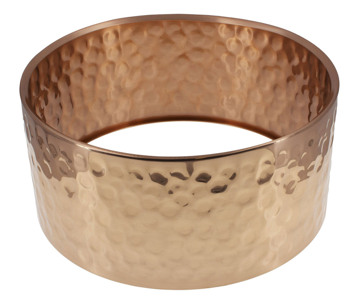 SHBZ14065 - 14"X6.5" Fût Bronze Martelé - Caisse Claire