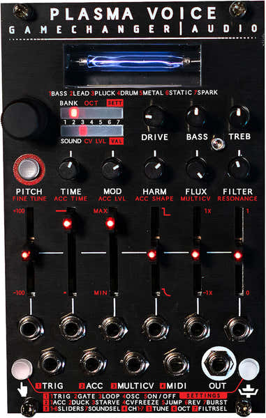 Gamechanger Audio Plasma Voice Synthesizer Eurorack Module