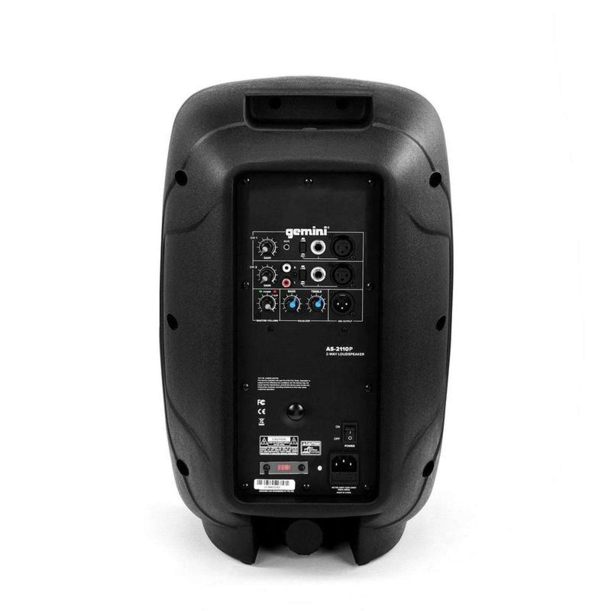 AS-2110p - Enceinte Amplifiée 10 Pouces