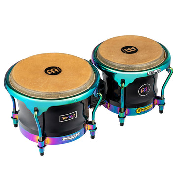 S400PBK - Marathon Série Spectrum Bongo 7" Macho & 8 1/2" Hembra - Phantom Black