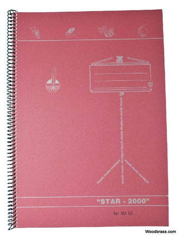 Cahier De Musique 12 Portées + Reliure Spirale