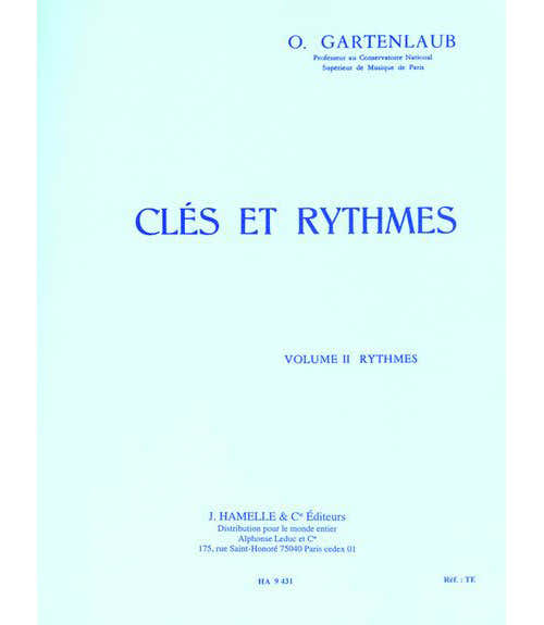 GARTENLAUB O. - CLES ET RYTHMES VOL.2
