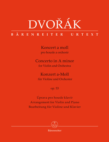 Dvorak - Violin Concerto Op.53 - Violon & Piano