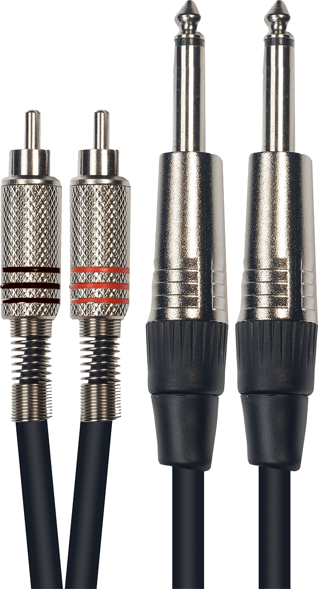 Cordon 2 RCA 2 Jack 3 M