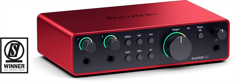 Focusrite Scarlett 2i2 4th Gen