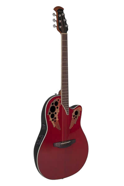 Ovation Celebrity Elite Super Shallow Cutaway Ruby Red CE48-RR-G