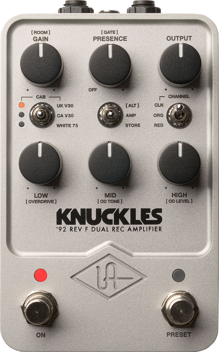 Universal Audio UAFX Knuckles '92 Rev F Dual Rec Amplifier