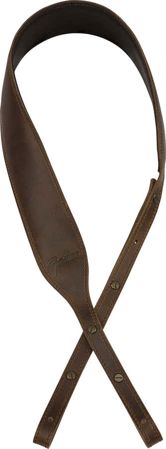 Paramount Banjo Leather Strap Brown