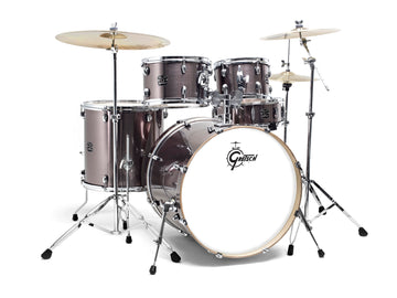 New Energy Stage 22 Grey Steel + Cymbales Paiste 101