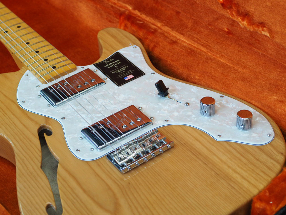 Telecaster 1972 Thinline American Vintage II MN Aged Natural - STOCK B