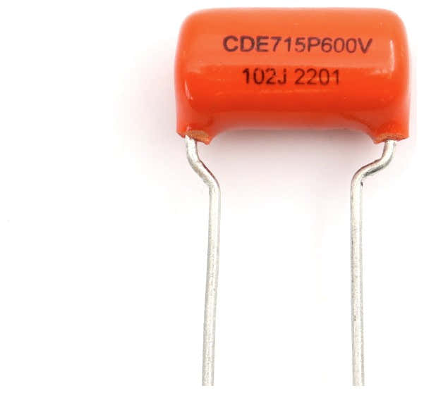 CONDENSATEUR SPRAGUE "ORANGE DROP" .001MFD (1)
