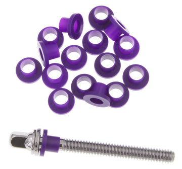 TRW100P Rondelles Nylon Pour Tirants Violet X100