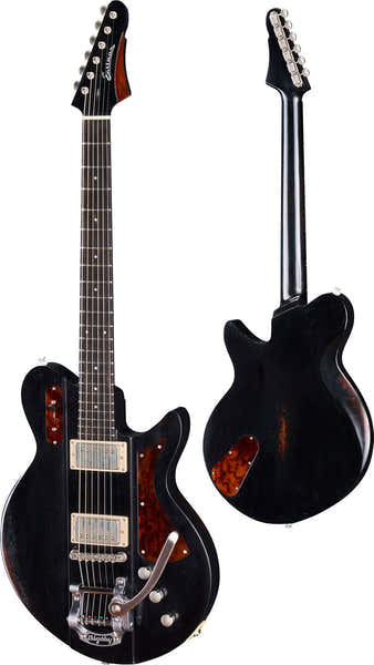 Juliet/V-b Antique Black Varnish