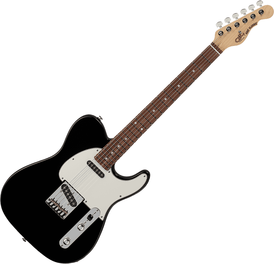 Fullerton Deluxe Asat Classic Jet Black RW
