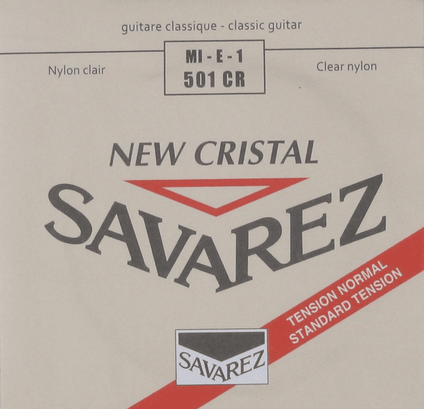 Savarez New CRISTAL-cantiga Reassort par 10 Pièces 1e Rouge