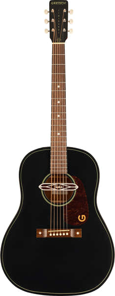 Gretsch Guitars Dreadnought Deltoluxe Jim Dandy WN Black Top