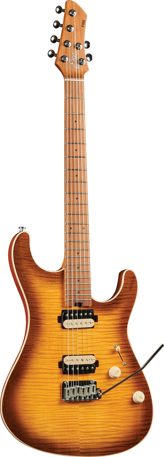 Eko Fire 401 Aurora Flamed Amber Burst RM